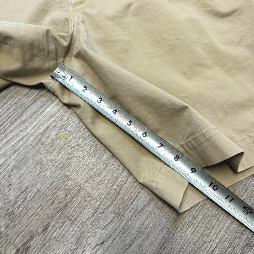 Polo Ralph Lauren Mens 40 Tan Khaki Stretch Classic Fit Chino Shorts 9 Inseam